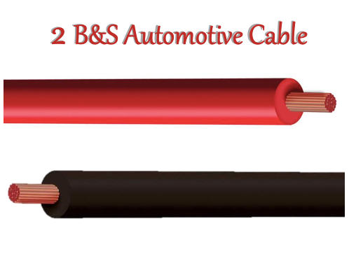 2 B&S (32mm2) Automotive Single/ Twin Core Cable