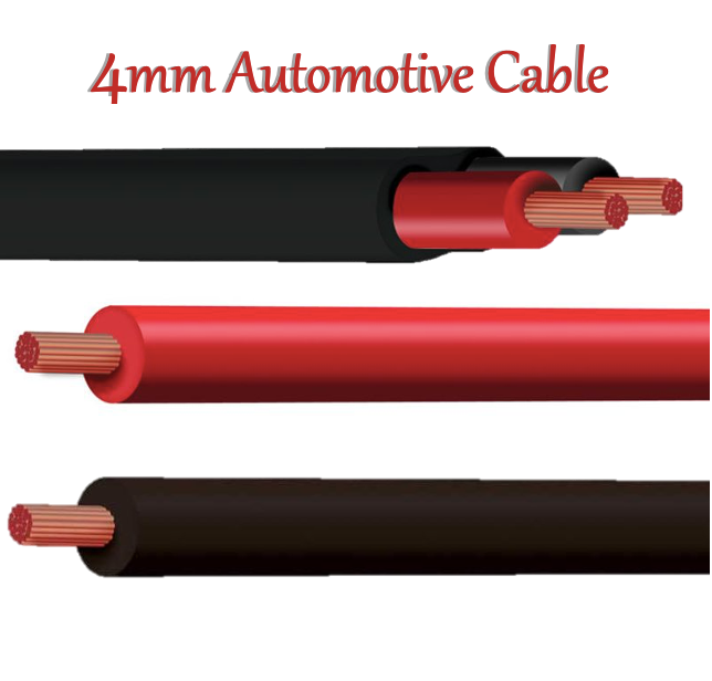 4mm(1.84mm2) Automotive Single/Twin Core Cable