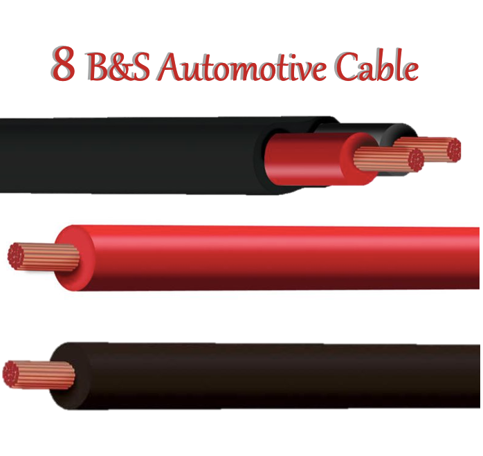 8 B&S (7.71mm2) Automotive Single/Twin Core Cable