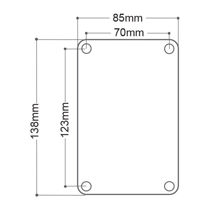 12 Way Fuse Block Standard Blade Fuse with Negative Bus Bar and LED Light