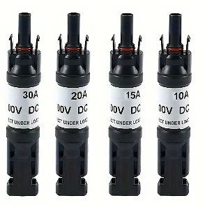 Fused MC4 type Solar Plug,
