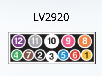 12 Pin Flat Trailer Plug ( Male )