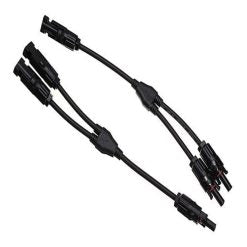 MC4 Solar Plugs Y Splitter
